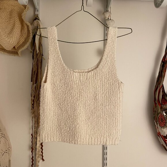 Fluff Cozy Knit Ribbed Tank - Picture 3 of 3